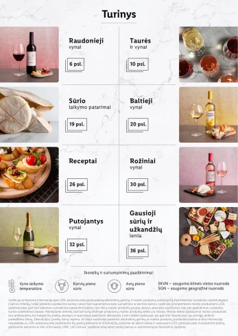 LIDL Vyno ir Sūrio katalogas Image