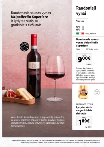 LIDL Vyno ir Sūrio katalogas Image
