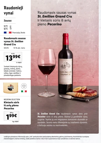 LIDL Vyno ir Sūrio katalogas Image