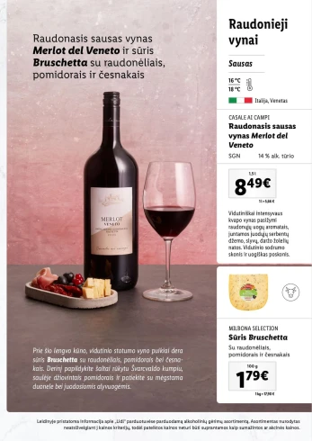 LIDL Vyno ir Sūrio katalogas Image