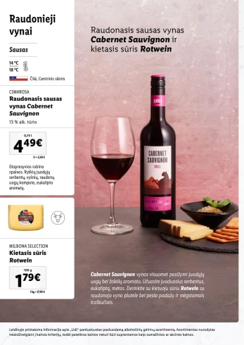 LIDL Vyno ir Sūrio katalogas Image