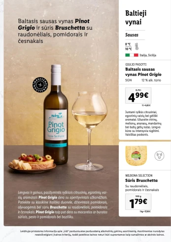 LIDL Vyno ir Sūrio katalogas Image