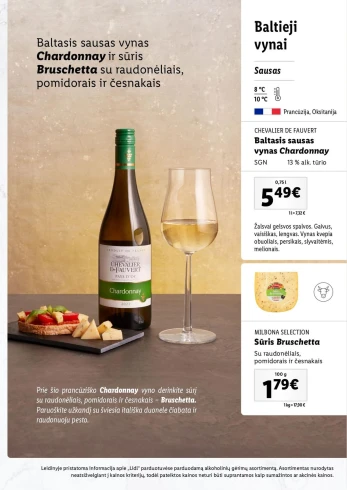 LIDL Vyno ir Sūrio katalogas Image