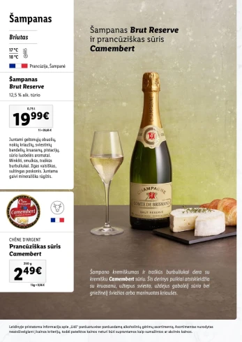 LIDL Vyno ir Sūrio katalogas Image