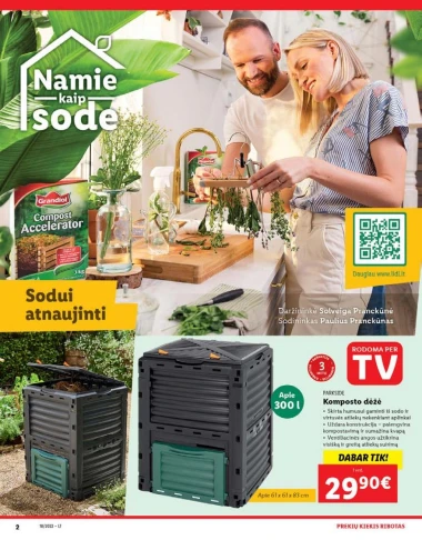 LIDL Sodo prekių katalogas Image